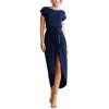 Yidarton Women's Casual Short Sleeve Slit Solid Party Summer Long Maxi Dress - Платья - $9.99  ~ 8.58€