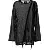 Yohji Yamamoto sheer long-sleeved Shirt - Hemden - kurz - £720.00  ~ 813.67€