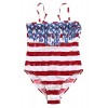 Ytwysj Girl's 4th July American Flag Print Striped Star Tassel Little Girl Swimsuit Bikinis One Piece Swimwear - Kupaći kostimi - $11.59  ~ 73,63kn