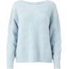 Yumi blue lace jumper - Pullovers - 