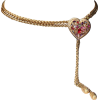 Yves Saint Laurent jewel belt - Necklaces - $1,256.00  ~ £954.57