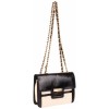 Z Spoke Zac Posen Women's Americana Double Chain Bag, Black - バッグ - $129.16  ~ ¥14,537