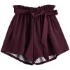 ZAFUL Women High Waisted Casual Soft Belt Shorts - 短裤 - $17.99  ~ ¥120.54