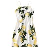 ZAFUL Women Tie Cut Out Mini Dresses Spaghetti Strap Sleeveless Bowknot Summer Beach Dress - Haljine - $14.99  ~ 12.87€