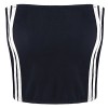 ZAFUL Women Tube Tops Sexy Off Shoulder Bandeau Strapless Crop Tops Pullover Blouse Tube Cami - 上衣 - $8.99  ~ ¥60.24