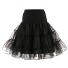 ZAFUL Women Vintage Tulle Petticoat Skirts Crinoline Tutu A-Line Underskirts - Accesorios - $3.99  ~ 3.43€