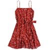 ZAFUL Women's Mini Dress Spaghetti Straps Sleeveless Boho Beach Dress - ワンピース・ドレス - $15.99  ~ ¥1,800