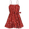 ZAFUL Women's Mini Dress Spaghetti Straps Sleeveless Boho Beach Dress - Dresses - $15.99  ~ £12.15