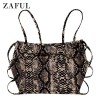 ZAFUL Women's Sexy Strappy Open Back Cami Tank Top - Bag - $9.99  ~ £7.59