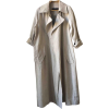ZARA plain linen trench coat - 外套 - 