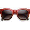 ZERO UV burgundy sunglasses - サングラス - 