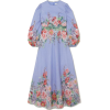 ZIMMERMANN Bellitude floral-print linen - 连衣裙 - 