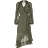 ZIMMERMANN Cascade Wrap Midi Dress - Dresses - 