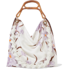 ZIMMERMANN Slouch floral-print satin-twi - Hand bag - 