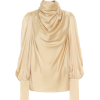 ZIMMERMANN Stretch-silk satin blouse - Long sleeves shirts - 