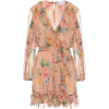 ZIMMERMANN Zinnia floral silk wrap minid - Dresses - 