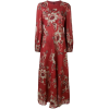 ZIMMERMANN belted floral print dress - Obleke - 