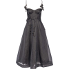 ZIMMERMANN black dress - sukienki - 