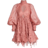 ZIMMERMANN pink embellished dress - Платья - 