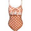 ZIMMERMANN polka dot printed swimsuit - 泳衣/比基尼 - 