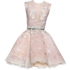 ZUHAIR MURAD pink lace dress - sukienki - 