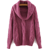 Zaful pink sweater - Пуловер - 