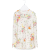 Zara Floral Blouse - Camisa - longa - 