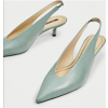 Zara slingback pumps in mint - Klasične cipele - 