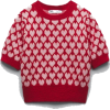 Zara hearts knit jumper - プルオーバー - 