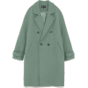 Zara pale green coat - Jacket - coats - 