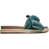 Zara velvet sandals - Sandalen - 