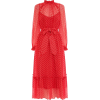 Zimmerman Red Midi Dress - sukienki - 