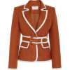 Zimmermann Belted Two-Tone Linen Blazer - Kurtka - $1.36  ~ 1.16€