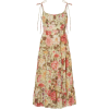 Zimmermann Honour Floral-Print Linen Mid - Dresses - 