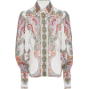 Zimmermann Ninety-Six Printed Chiffon Sh - Long sleeves shirts - 