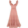 Zimmermann Pleated Frill Midi Dress - Платья - $795.00  ~ 682.81€