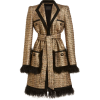 Zuhair Murad Golden Belted Icon Tweed Co - Jacket - coats - 