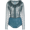 Zuhair Murad Ruffled-Neck Embroidered Bo - Koszule - długie - $2.13  ~ 1.83€