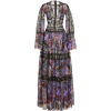 Zuhair Murad Wyatt Lace-Trimmed Silk-Geo - Obleke - 