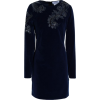 Zuhair Murad blue velvet dress - Obleke - 
