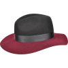 Шляпа бордо+черный - Tiere - 