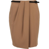 Юбка коричневая - スカート - 