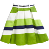 Юбка бело-зеленая - Skirts - 