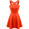 Платье оранжевое летнее - ワンピース・ドレス - 