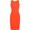 Платье без рукава оранж - sukienki - 