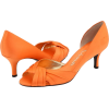 Туфли на низком каблуке оранж - Klasični čevlji - 