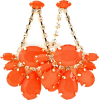 Серьги оранж - Earrings - 