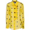 Блуза желтая в горох - Animales - 