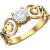 Помолвочное золотое кольцо Кокетка - Prstenje - $81.54  ~ 517,99kn
