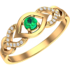 Золотое кольцо Око - リング - $185.24  ~ ¥20,848